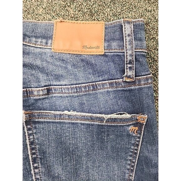 Madewell Skinny Jeans Distressed 10” High Rise Medium Rinse Women's 25 - Picture 8 of 14